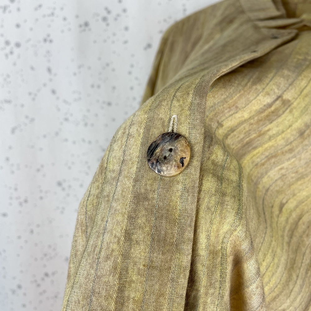 Fridaze Linen Button Front Jacket 0x - image 6